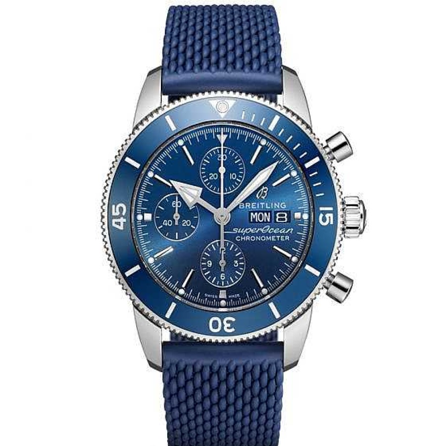 Relojes Breitling | Breitling Superocean Heritage Chrono 44Mm Caucho Azul