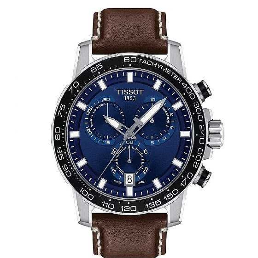 Relojes Tissot | Tissot Supersport Chrono Azul Correa Marr N 45Mm