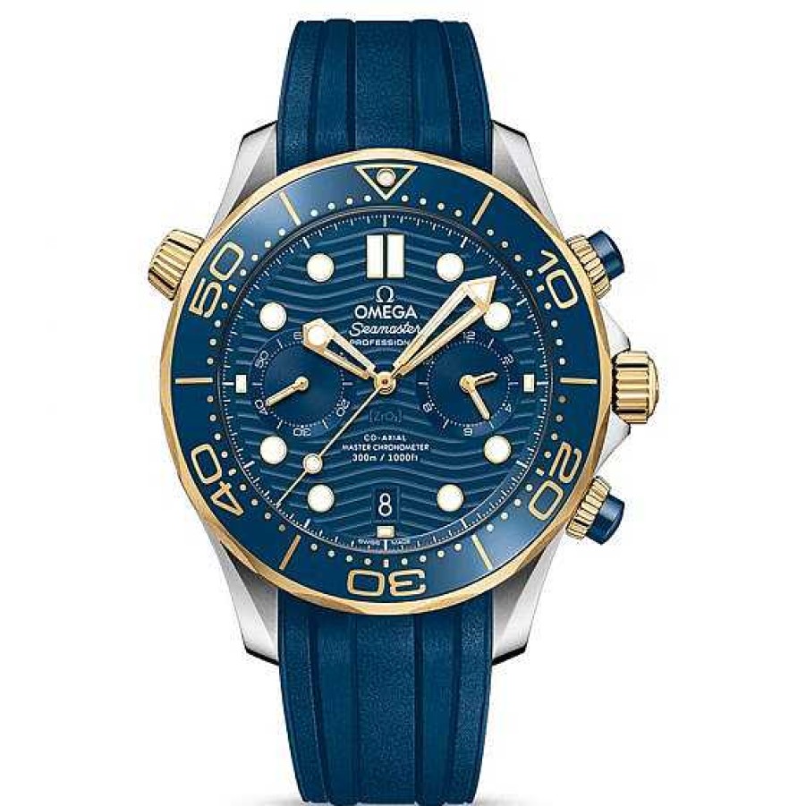 Relojes Ω OMEGA | Omega Seamaster Diver 300M Cron Grafo Esfera Azul Y Oro Sedna