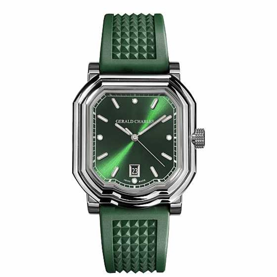 Relojes Gerald Charles | Gerald Charles Maestro 2.0 Ultrafino Verde 40Mm