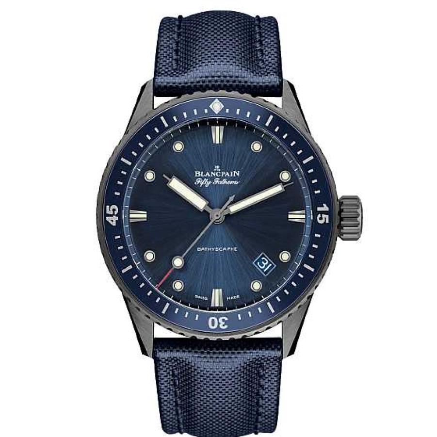 Relojes Blancpain | Blancpain Fifty Fathoms Bathyscaphe Cer Mica 43Mm