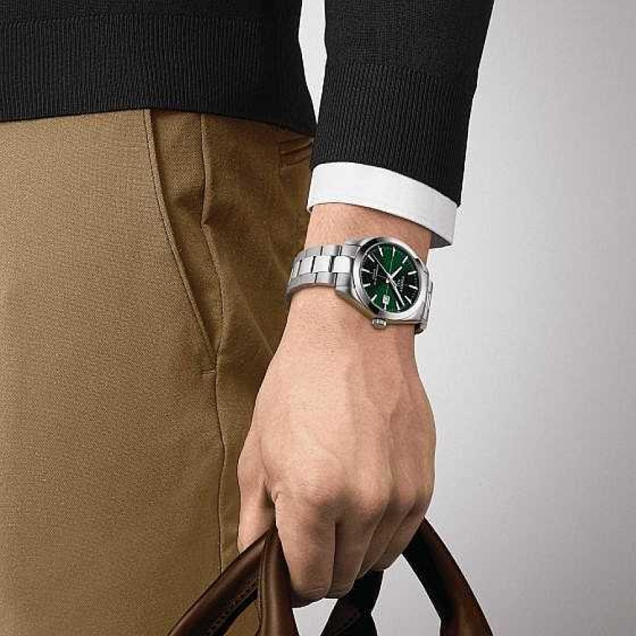 Relojes Tissot | Tissot Gentleman Powermatic 80 Verde 40Mm