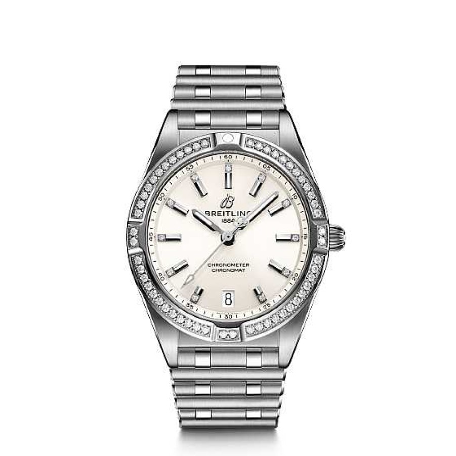 Relojes Breitling | Breitling Chronomat 32 Mm Acero Y Diamantes Superquartz