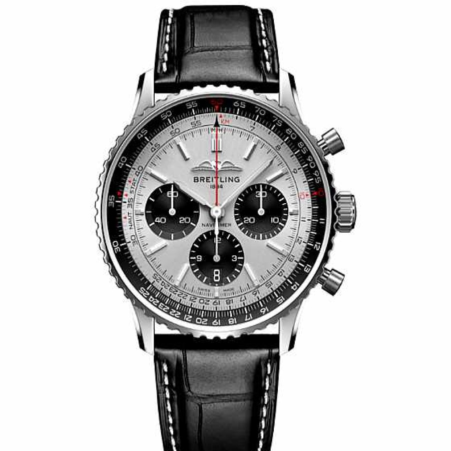 Relojes Breitling | Breitling Navitimer B01 Crono 43Mm Esfera Plata