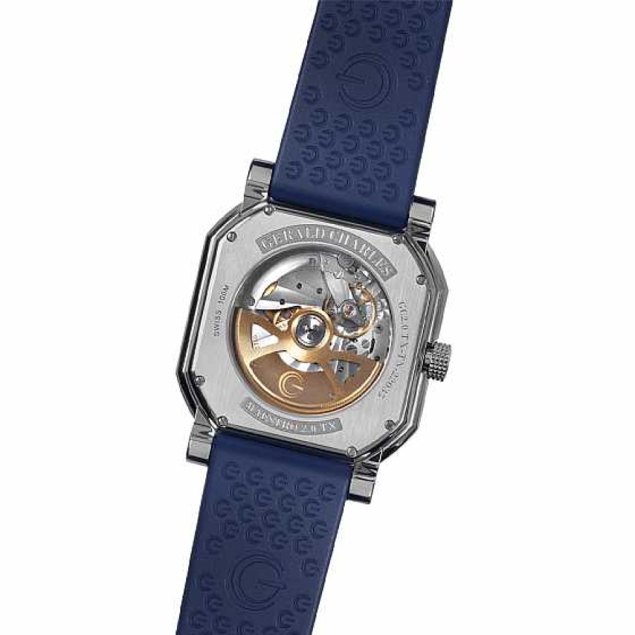 Relojes Gerald Charles | Gerald Charles Sport Titanio Esfera Azul 39Mm