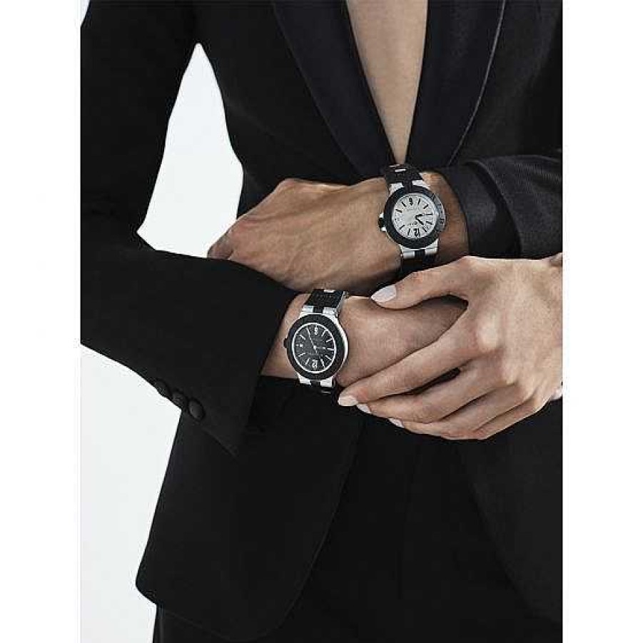 Relojes Bvlgari | Bulgari Aluminium 40Mm Esfera Negra Auto