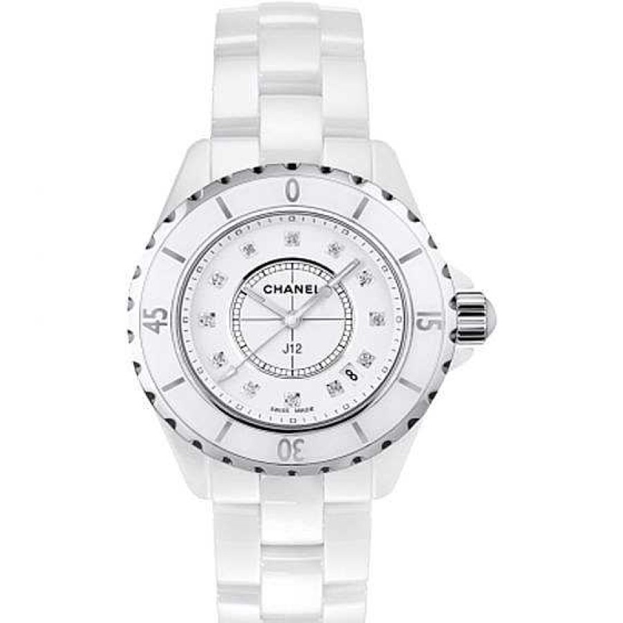 Relojes CHANEL | Chanel J12 Cer Mica Blanca Y Diamantes 33Mm