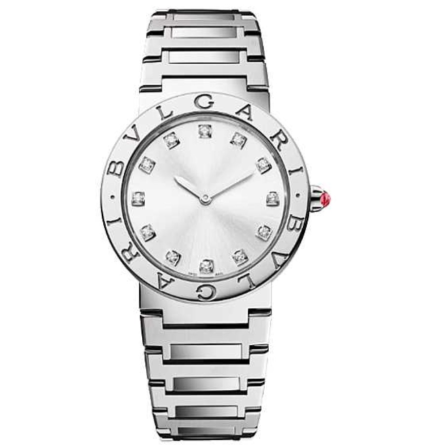 Relojes Bvlgari | Bulgari Bulgari Lady 33 Esfera Plata Y Diamantes