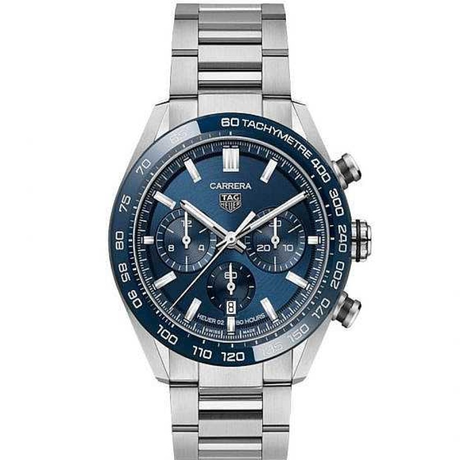 Relojes TAG Heuer | Tag Heuer Carrera Calibre Heuer 02 Chronograph 44Mm Esfera Azul