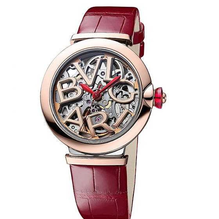 Relojes Bvlgari | Bulgari Lvcea Skeleton Oro Rosa 33 Mm