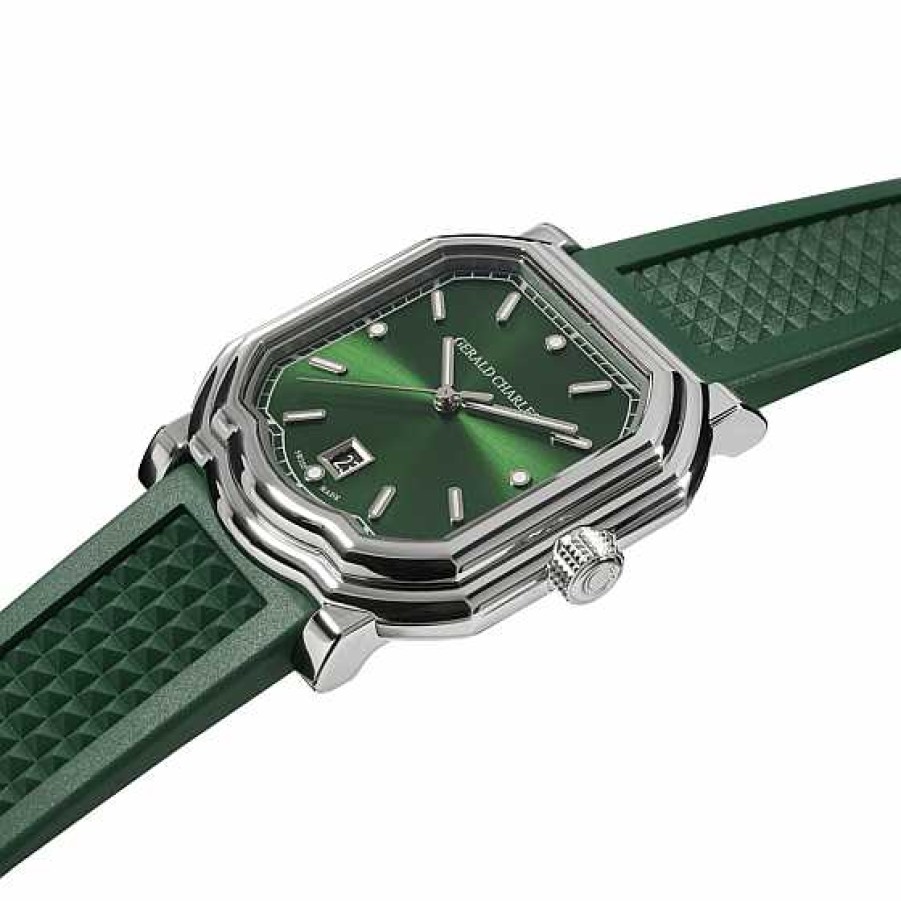 Relojes Gerald Charles | Gerald Charles Maestro 2.0 Ultrafino Verde 40Mm