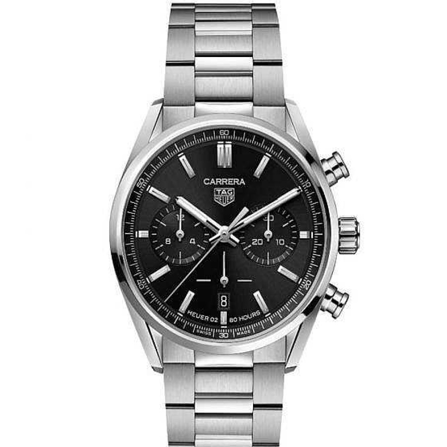 Relojes TAG Heuer | Tag Heuer Carrera Calibre Heuer 02 42Mm Esfera Negra