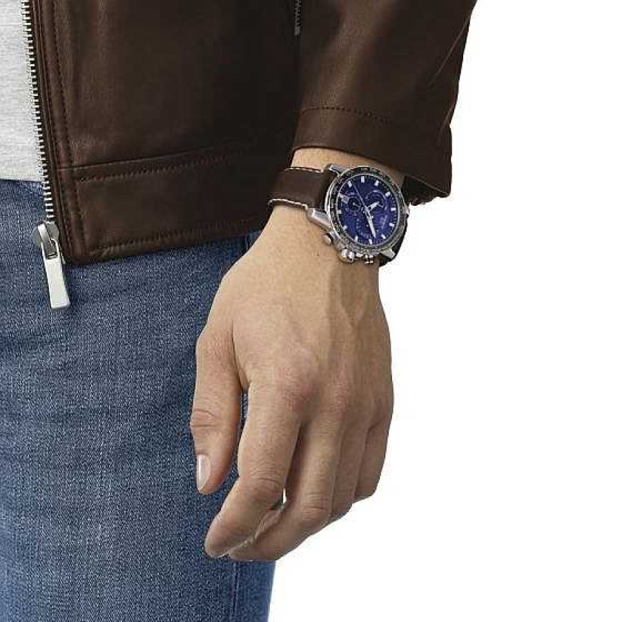 Relojes Tissot | Tissot Supersport Chrono Azul Correa Marr N 45Mm