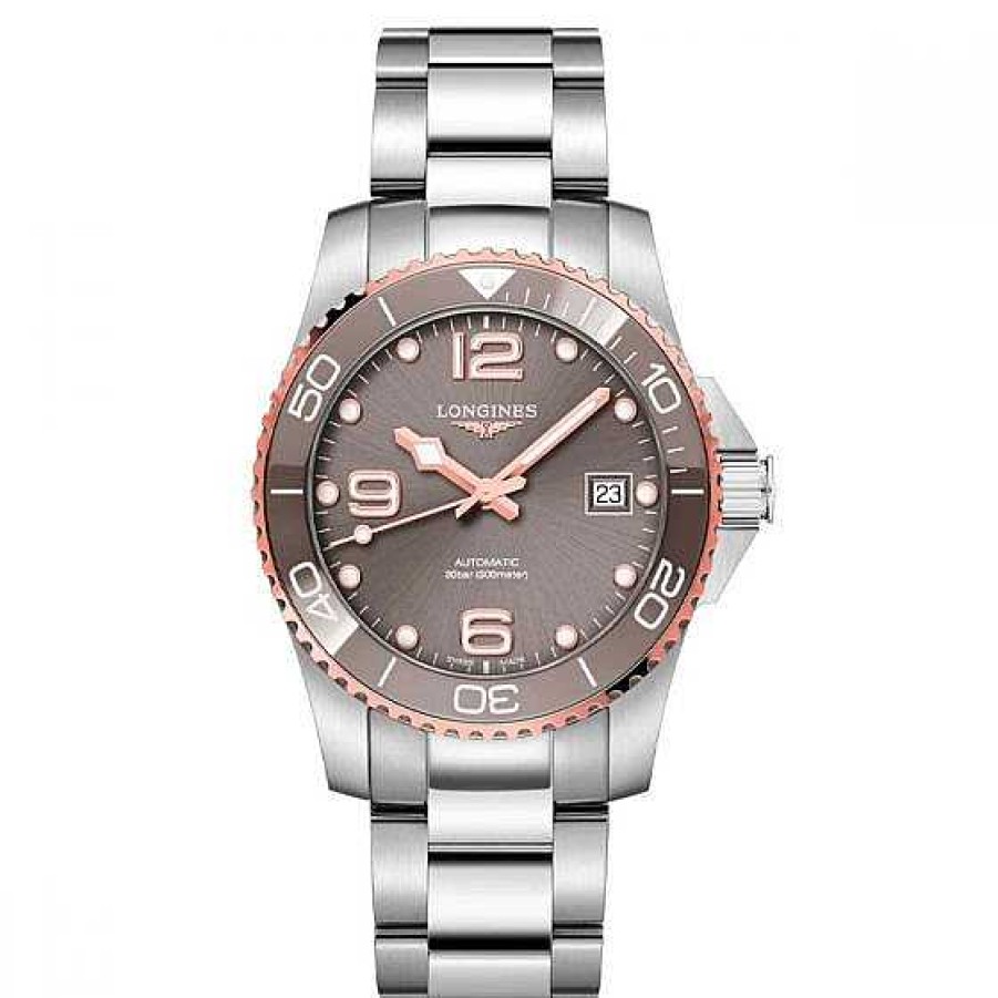 Relojes Longines | Longines Hydroconquest 39Mm Acero Esfera Gris