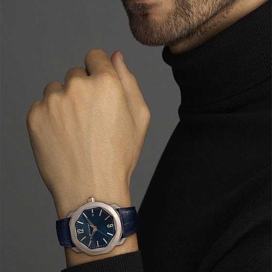 Relojes Bvlgari | Bulgari Octo Roma Esfera Azul 41 Mm