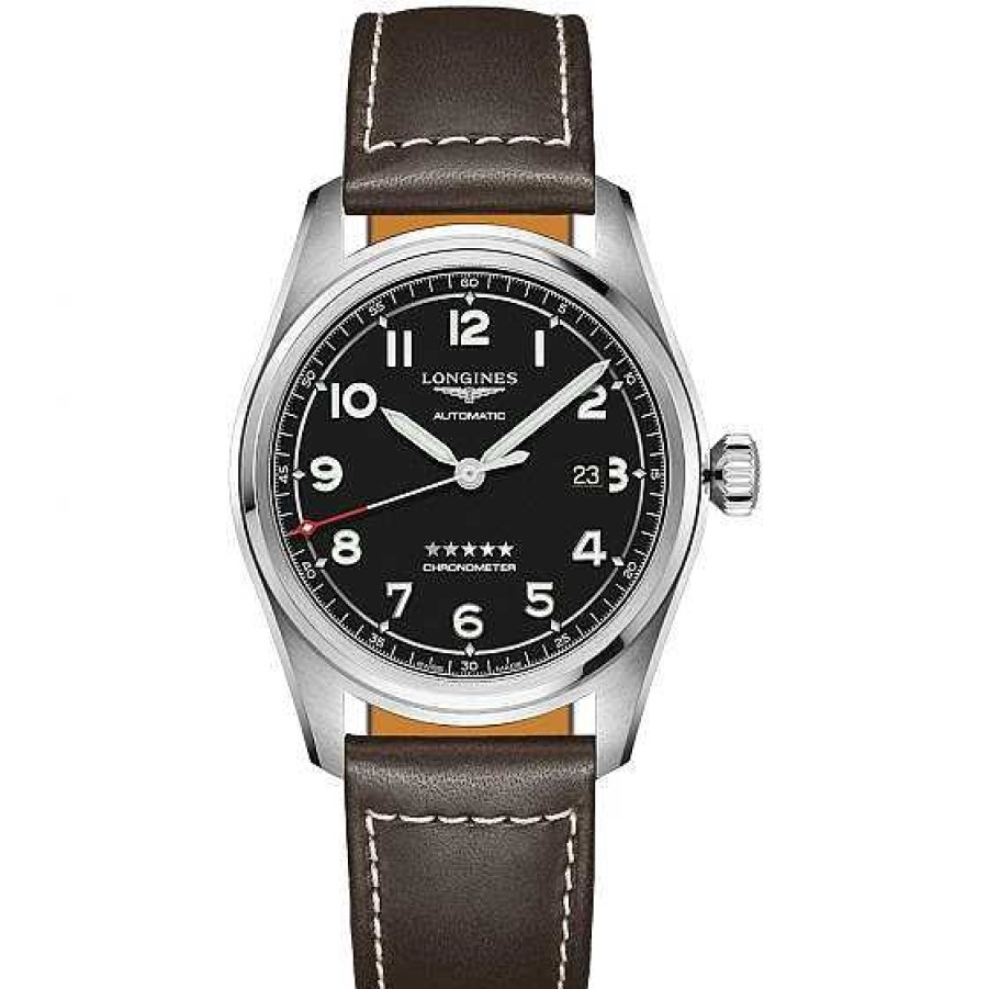 Relojes Longines | Longines Spirit Acero Esfera Negra 42 Mm Auto