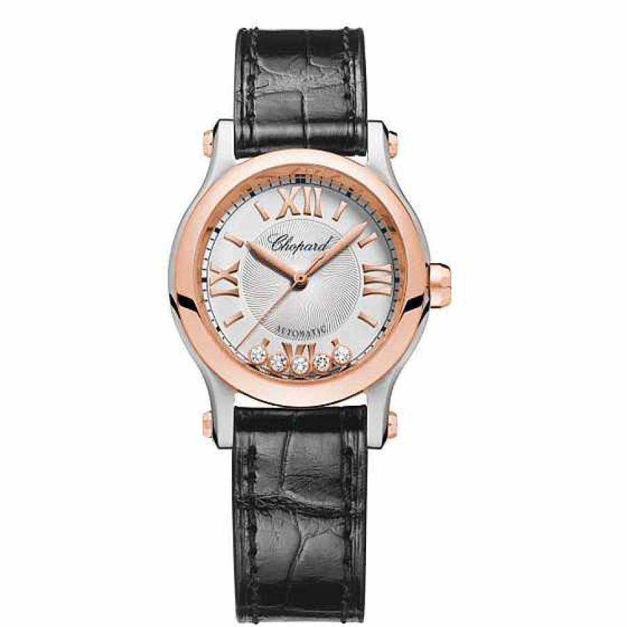 Relojes Chopard | Chopard Happy Sport 30Mm En Acero Y Oro