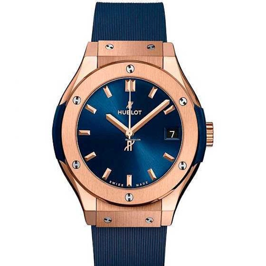 Relojes Hublot | Reloj Hublot Classic Fusion King Gold Azul 42Mm Caucho