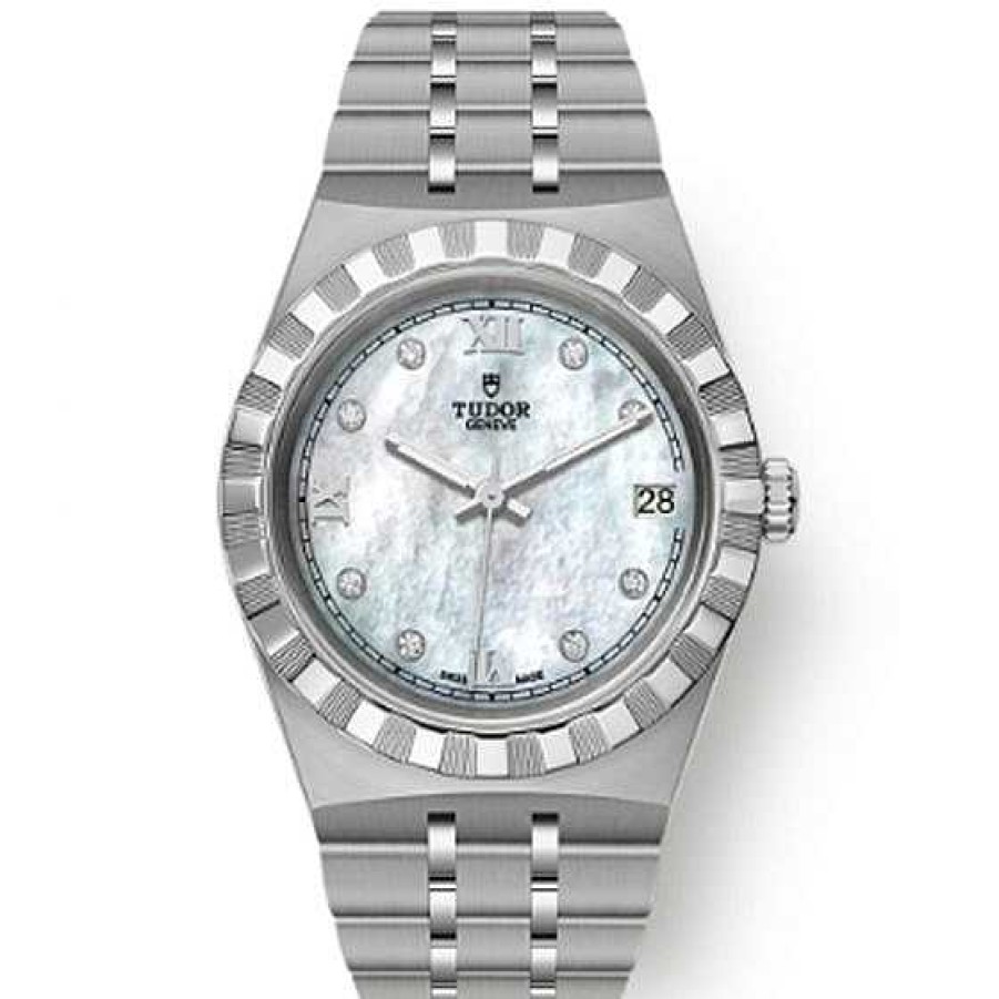 Relojes Tudor | Tudor Royal Esfera N Car Y Diamantes 34 Mm