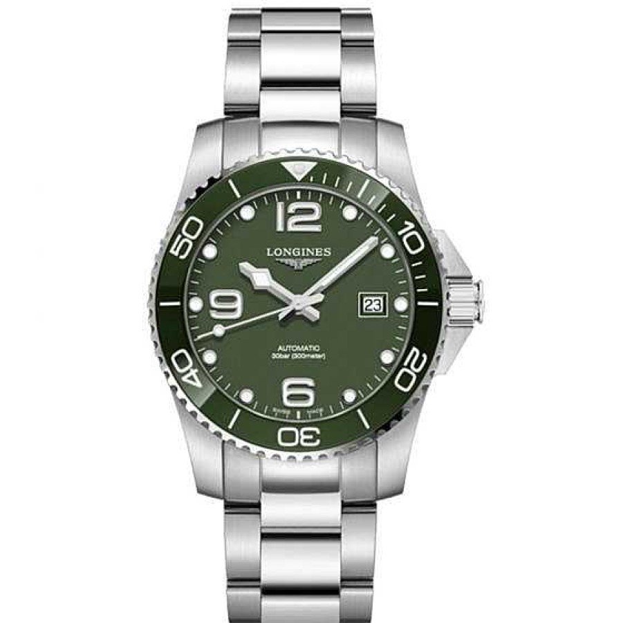 Relojes Longines | Longines Hydroconquest 43Mm Acero Esfera Verde