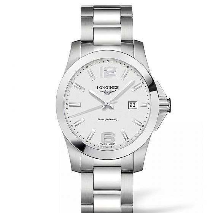 Relojes Longines | Longines Conquest Acero 41 Mm Cuarzo Blanco