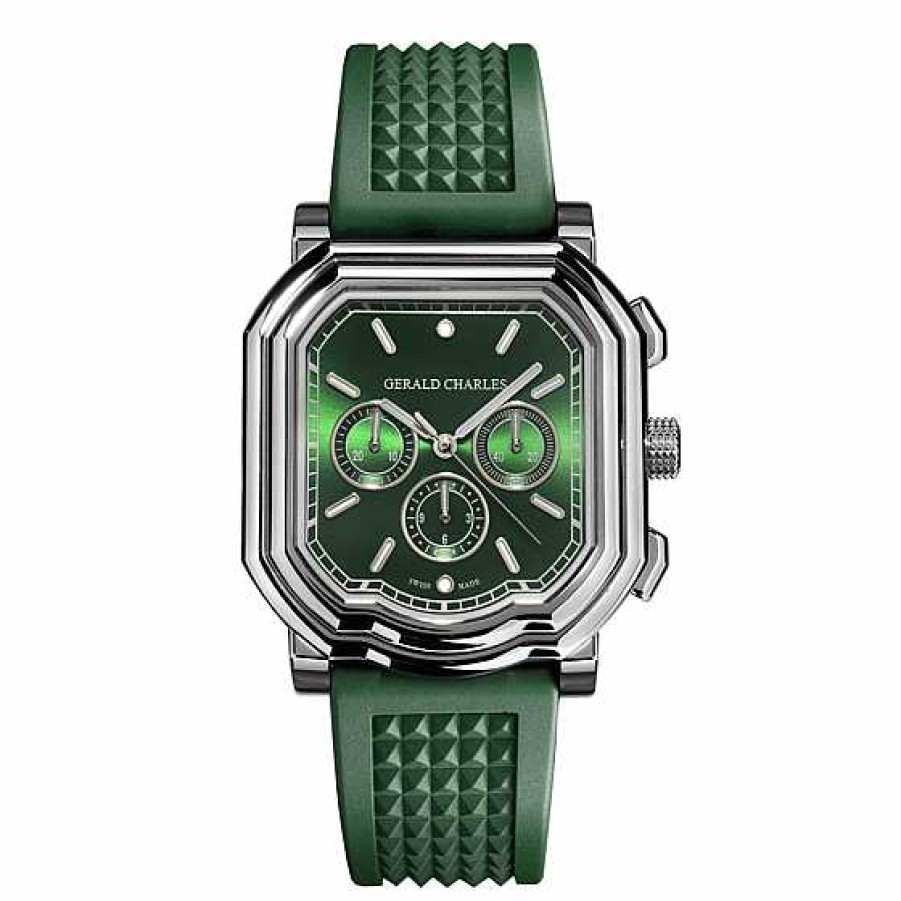 Relojes Gerald Charles | Gerald Charles Cron Grafo Maestro 3.0 Verde 40Mm