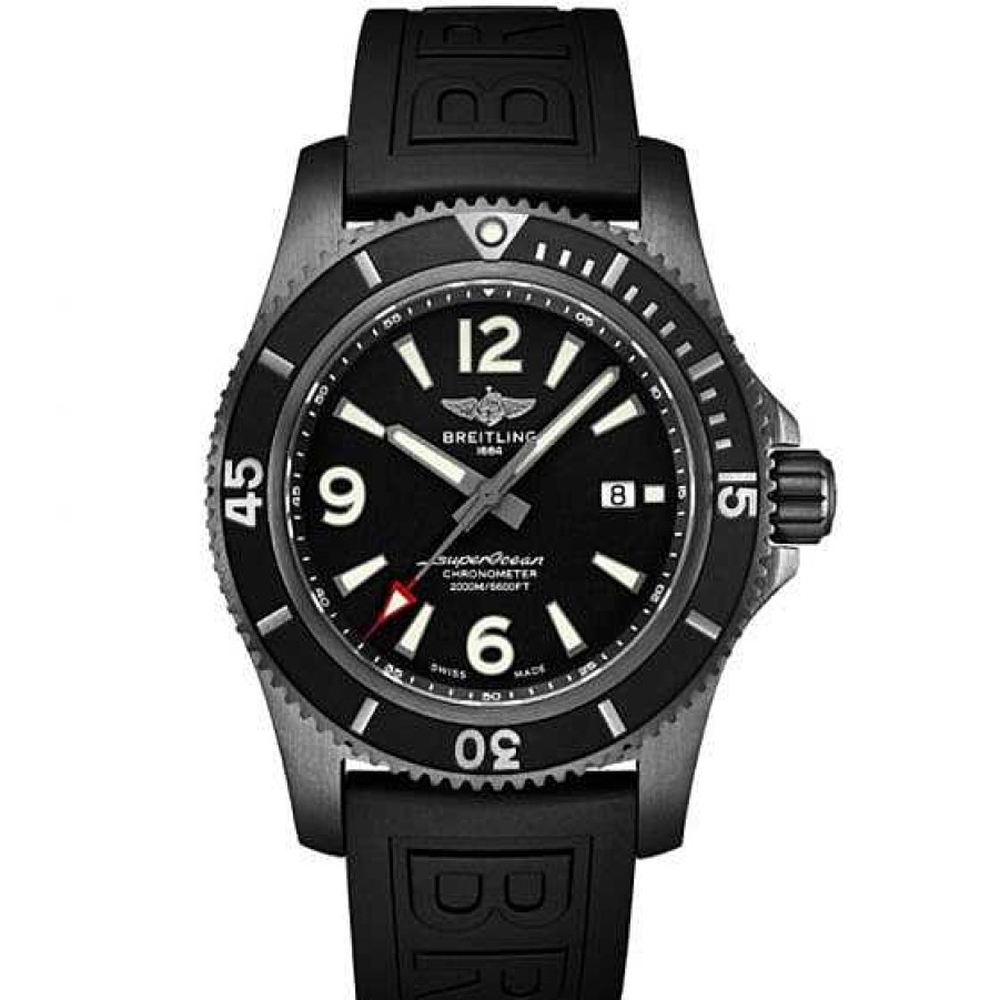 Relojes Breitling | Breitling Superocean Ii 46Mm Blacksteel Caucho Negro