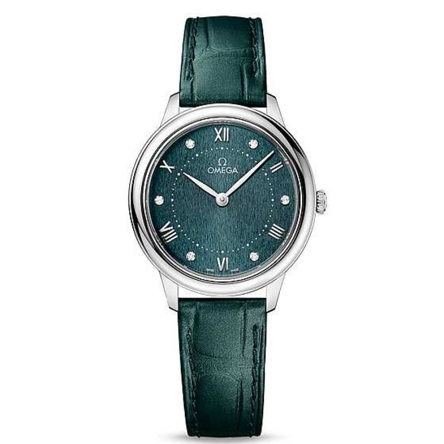 Relojes Ω OMEGA | Omega De Ville Prestige 30 Mm Acero Esfera Verde Y Brillantes