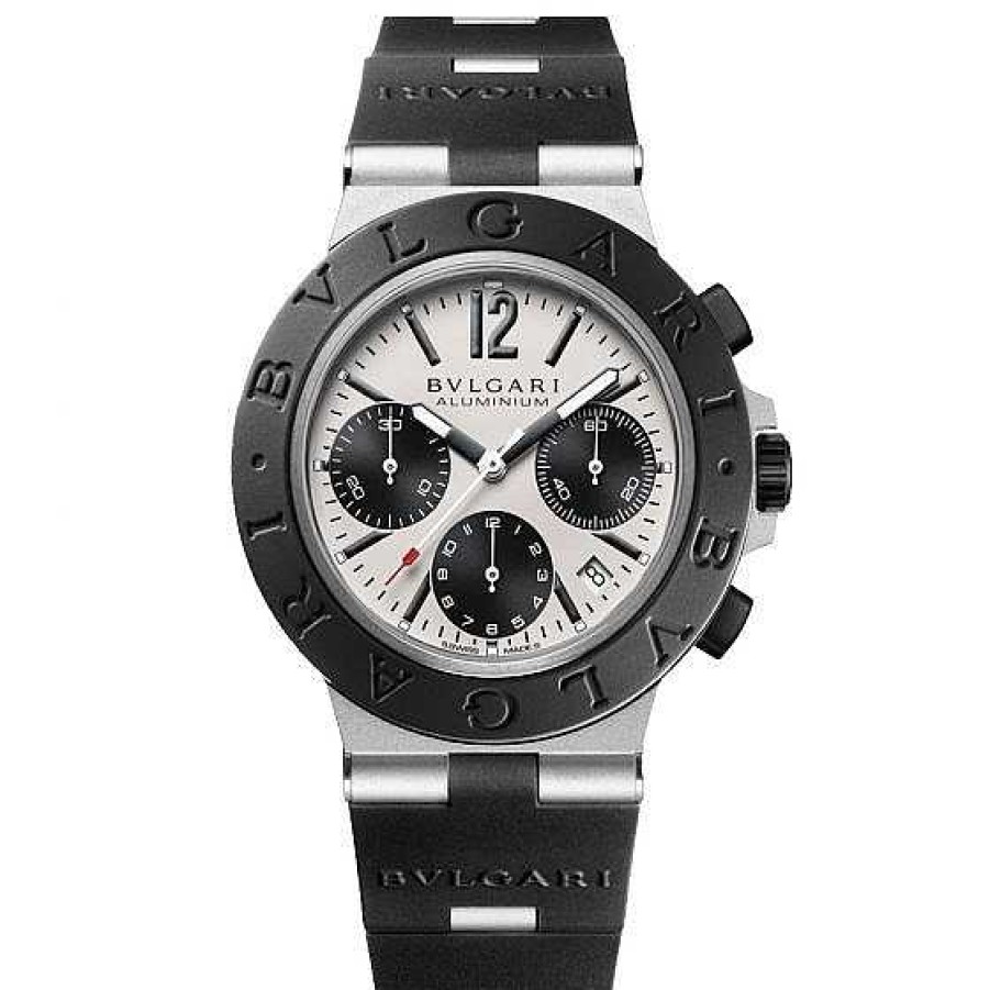 Relojes Bvlgari | Bulgari Aluminium Chrono Esfera Gris 41Mm