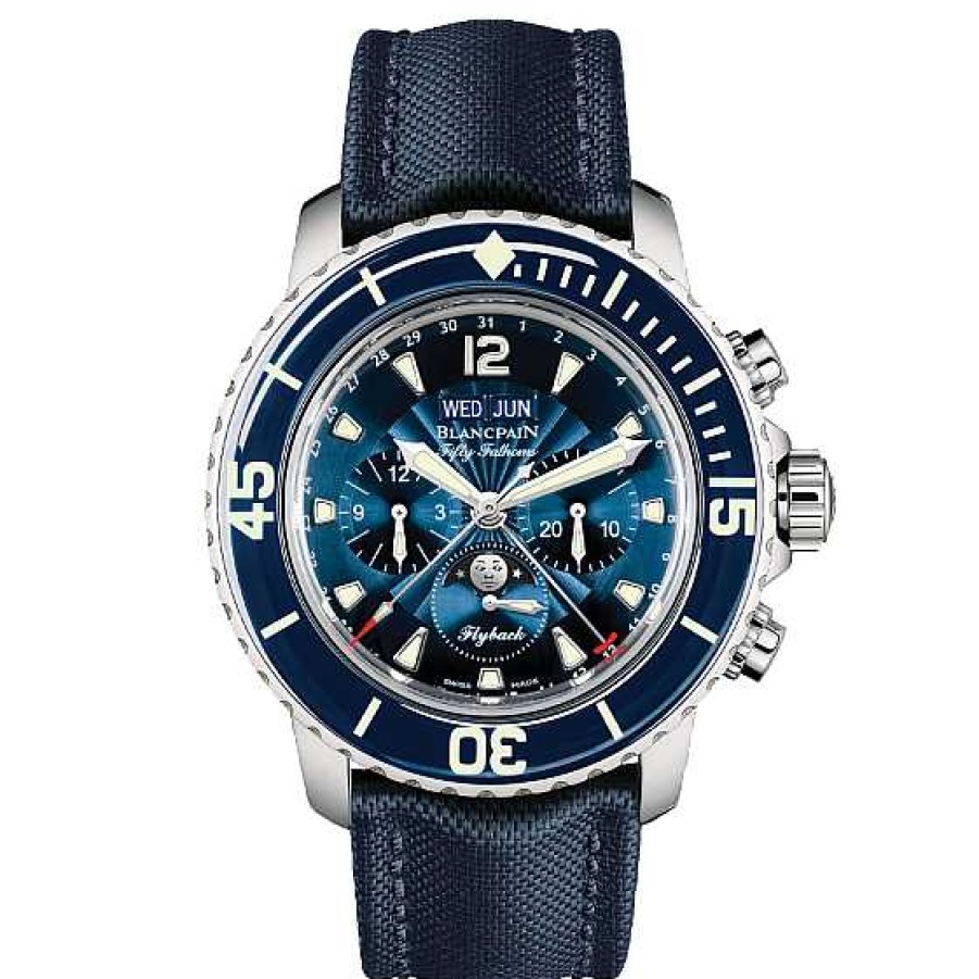 Relojes Blancpain | Blancpain Fifty Fathoms Cron Grafo Flyback Calendario Completo 45 Mm