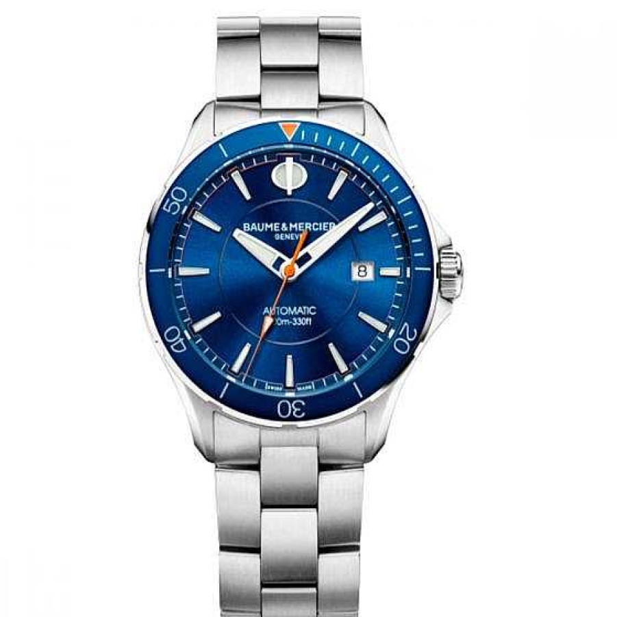 Relojes Baume et Mercier | Baume Et Mercier Clifton Club 42Mm Acero Esfera Azul