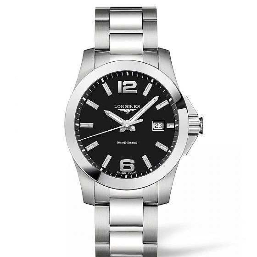 Relojes Longines | Longines Conquest Acero 41 Mm Cuarzo Negro