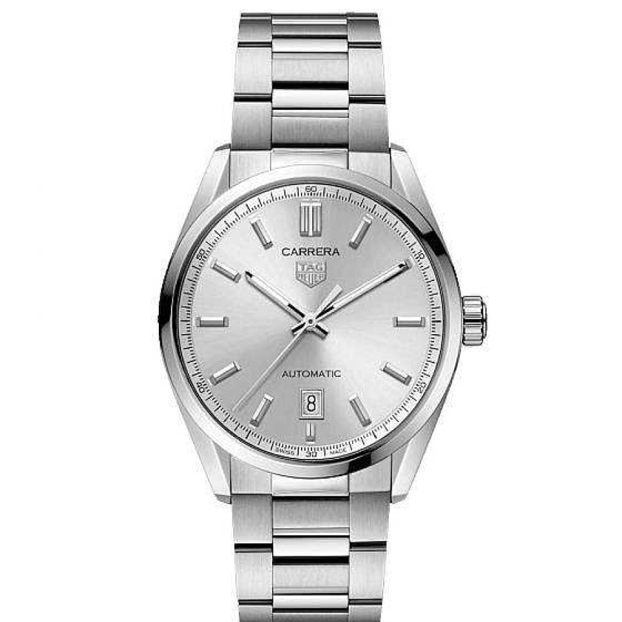 Relojes TAG Heuer | Tag Heuer Carrera Calibre 5 Autom Tico 39 Mm Esfera Plata