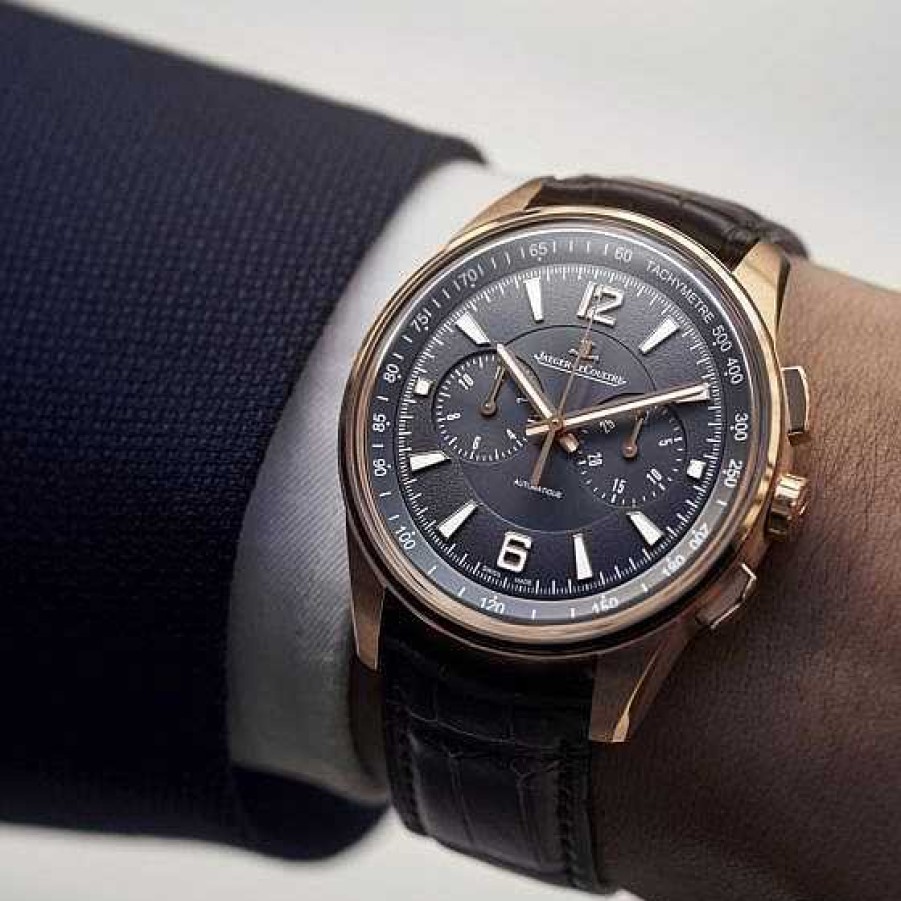 Relojes Jaeger Le Coultre | Jaeger-Lecoultre Polaris Chronograph Oro Rosa Y Esfera Antracita