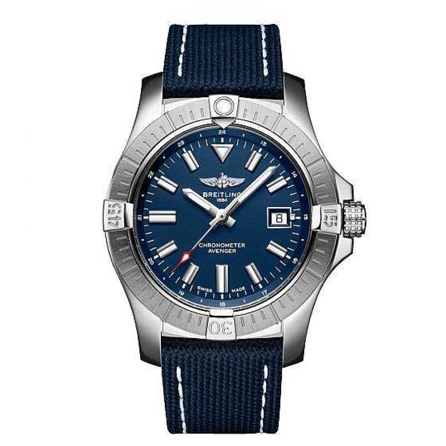 Relojes Breitling | Breitling Avenger Automatic Azul Correa Piel 43Mm