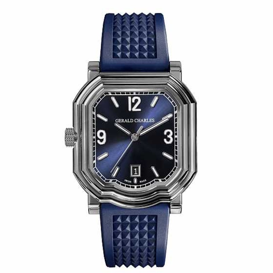 Relojes Gerald Charles | Gerald Charles Sport Titanio Esfera Azul 39Mm