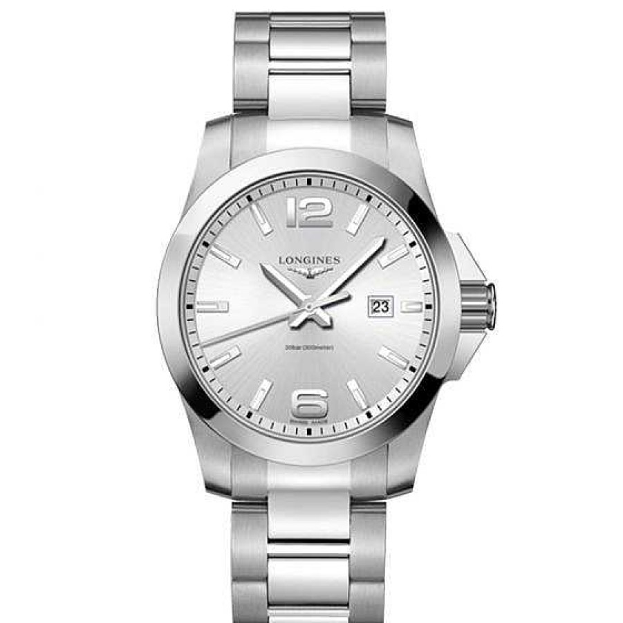 Relojes Longines | Longines Conquest 43Mm Esfera Silver