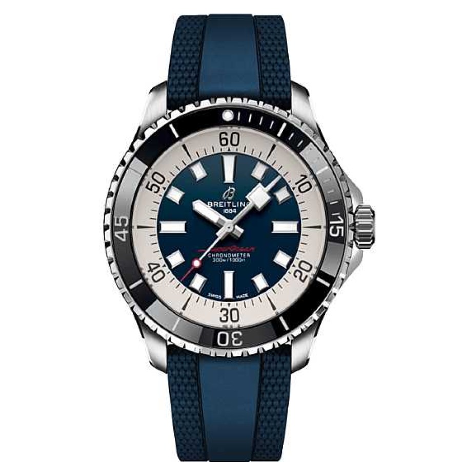 Relojes Breitling | Breitling Superocean Automatic 44 Esfera Azul Caucho