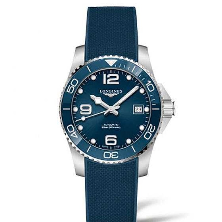 Relojes Longines | Longines Hydroconquest 39Mm Acero Esfera Azul Caucho