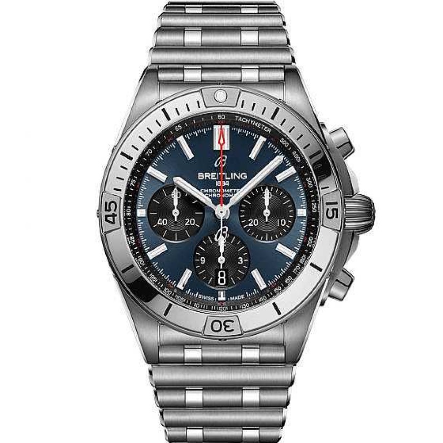 Relojes Breitling | Breitling Chronomat B01 Cron Grafo Azul 42Mm Acero