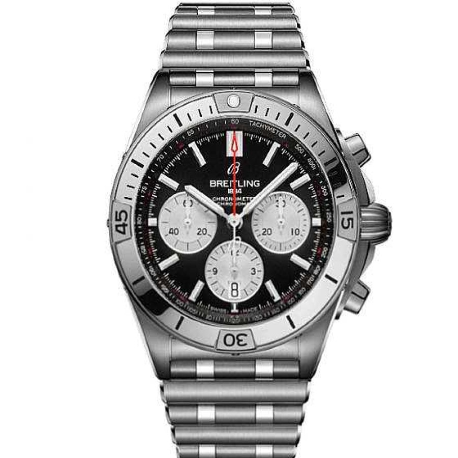 Relojes Breitling | Breitling Chronomat B01 42Mm Acero Esfera Negra