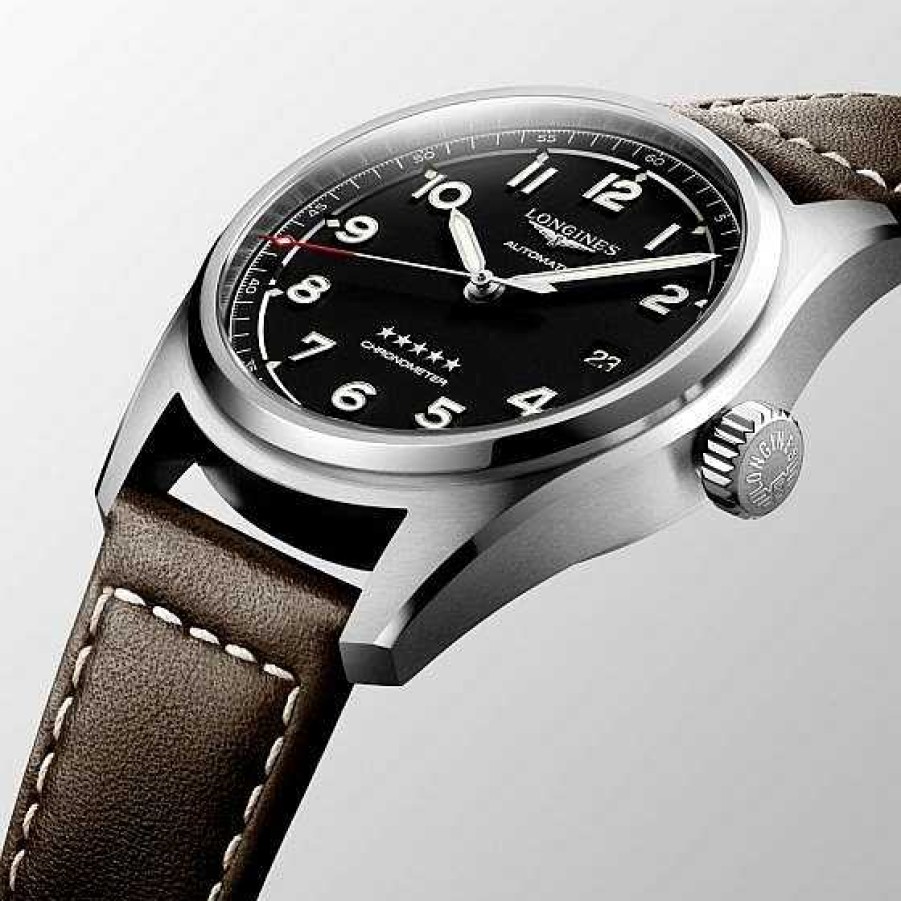 Relojes Longines | Longines Spirit Acero Esfera Negra 40 Mm Auto