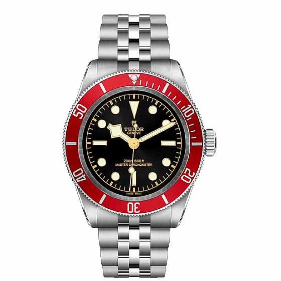 Relojes Tudor | Tudor Black Bay 41 Bisel Rojo Brazalete Jubile