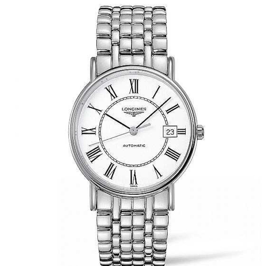 Relojes Longines | Longines Pr Sence Acero 38,5 Mm Autom Tico N Meros Romanos