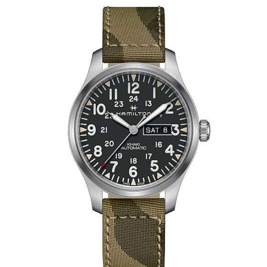 Relojes Hamilton | Hamilton Khaki Field Day-Date Auto Camuflaje