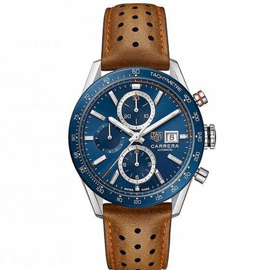 Relojes TAG Heuer | Tag Heuer Carrera Calibre 16 Cron Grafo Esfera Azul