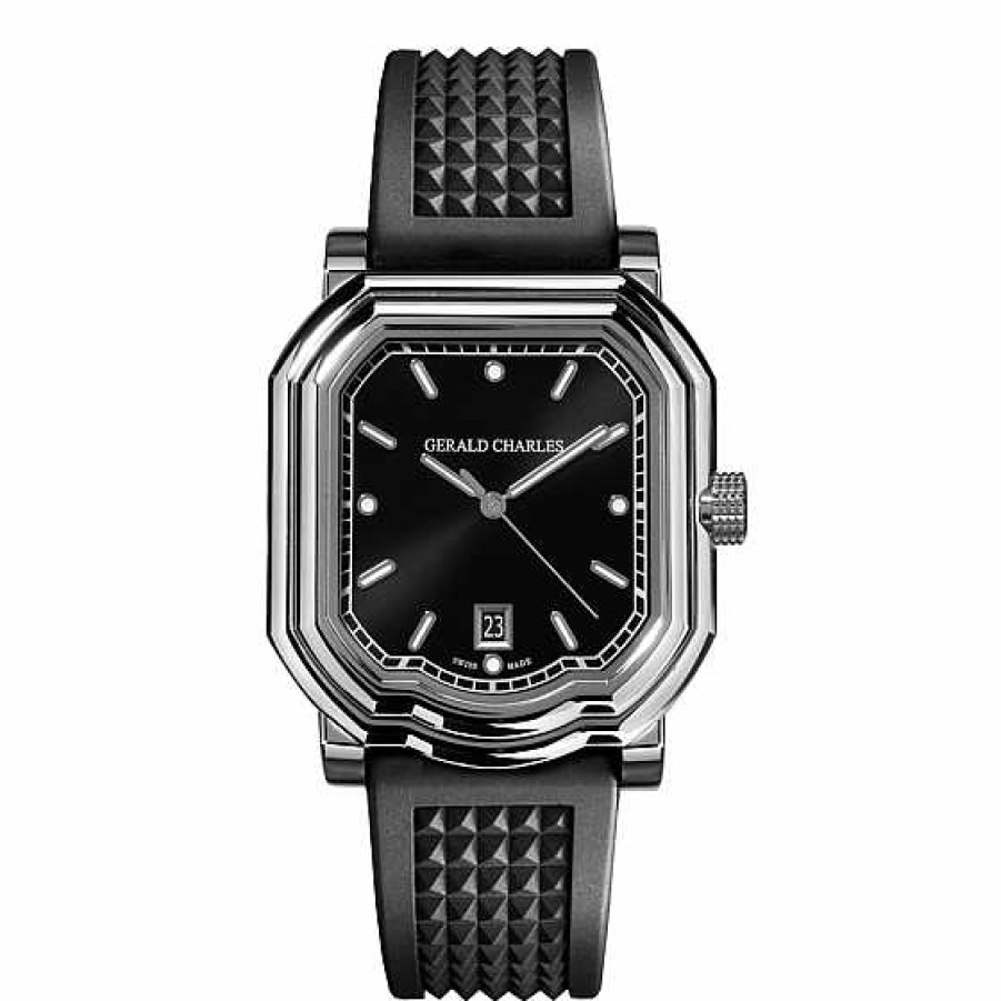 Relojes Gerald Charles | Gerald Charles Maestro Ultrafino 2.0 Negro 40Mm