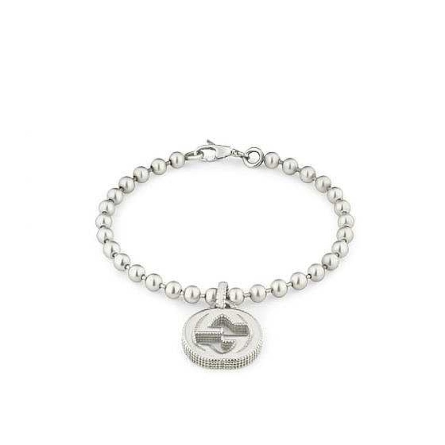 Joyas Gucci | Pulsera De Plata Gucci Interlocking G