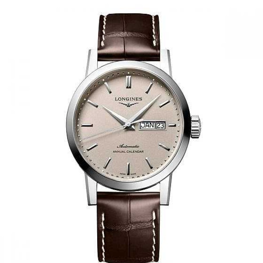 Relojes Longines | Longines 1832 40Mm Acero Y Piel