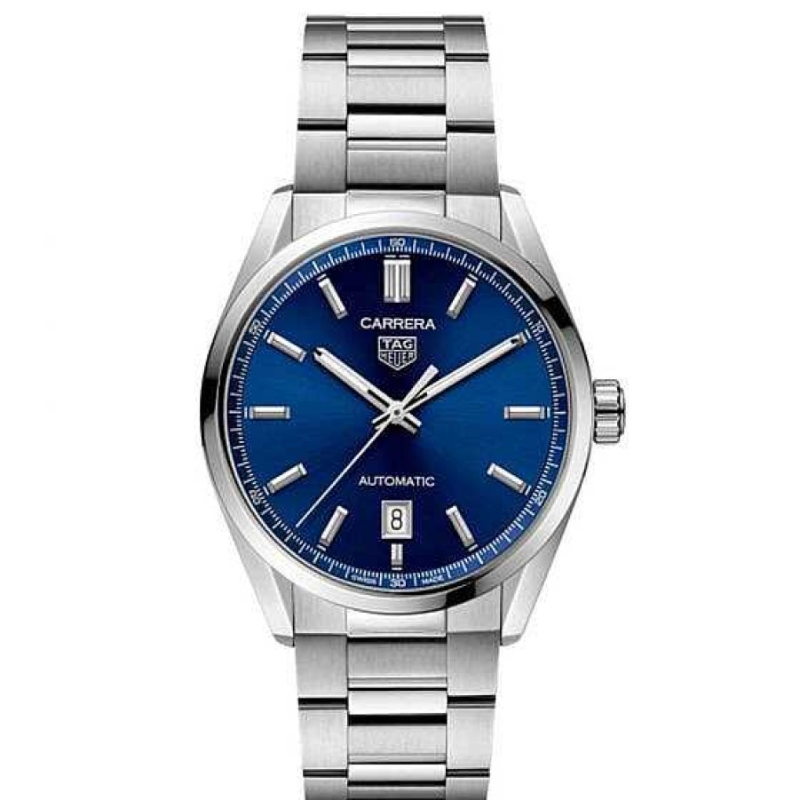 Relojes TAG Heuer | Tag Heuer Carrera Calibre 5 Autom Tico 39 Mm Esfera Azul